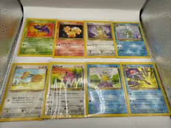 Pokemon Base Set + Fossil + Jungle Lot Of 8 Cards (1999) LP + MP - Image 1
