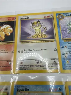 Pokemon Base Set + Fossil + Jungle Lot Of 8 Cards (1999) LP + MP - Image 4