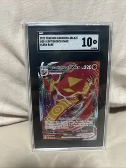 Pokemon TCG Centiskorch VMAX Darkness Ablaze 034/189 Holo Ultra Rare SGC 10 - Image 1