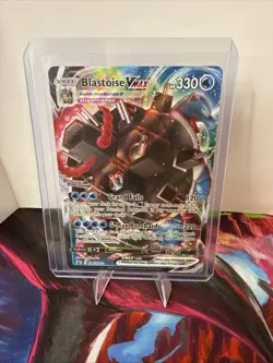 Blastoise VMAX SWSH103 Pokemon TCG Sword & Shield Black Star Promo Full Art NM - Image 1
