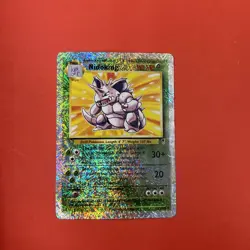 Pokemon TCG Nidoking Legendary Collection 31/110 Regular Rare Minor crease - Image 1