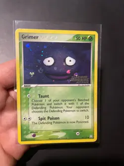 Pokemon TCG Grimer 56/109 Team Rocket Returns Reverse Holo - Image 1
