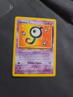 Pokemon Unown J Black Star Promo - Image 1