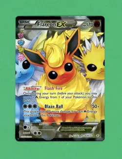 Flareon EX Pokemon Generations Radiant Collection RC28/RC32 LP - Image 1