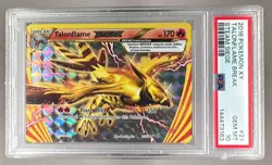 2016 Pokemon XY Steam Siege 21 Talonflame BREAK PSA 10 144473163 - Image 1