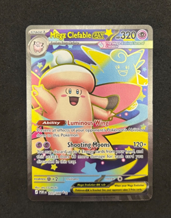 2026 POKEMON ME PERFECT ORDER 103/088 MEGA CLEFABLE EX - NM - Image 1