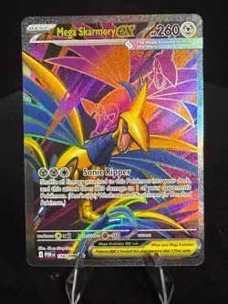 2026 Pokemon - MEGA SKARMORY EX - Ultra Rare - PERFECT ORDER - 106/088 - Image 1