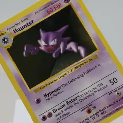 Pokemon TCG - Haunter 29/102 Base Set Uncommon Shadowless WOTC 1999 - EXC/NM - Image 1