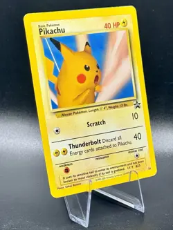 Pikachu (SNAP Promo) 26/53 Black Star Promo Pokemon Wotc Promo Vintage LP/NM - Image 1