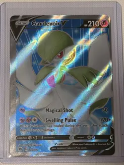 MISCUT Pokemon TCG Gardevoir V Champion's Path 070/073 Holo Full Art NM - Image 1
