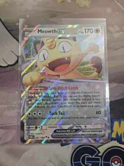 Pokemon Meowth EX 062/088 Perfect Order 2026 Near Mint - Image 1