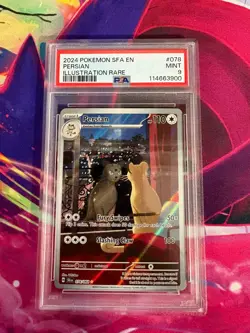 Persian 078/064 Shrouded Fable PSA Graded 9 English Pokemon TCG - Image 1
