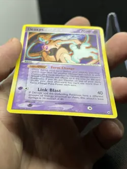 Pokemon TCG Deoxys 16/107 Holo Rare Holo 2005 (LP/MP) - Image 4