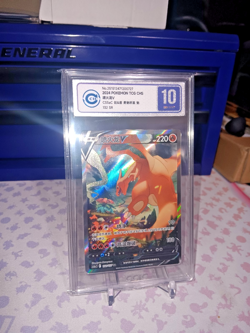 CCIC 10 Gem Mint Chinese Charizard V 132/127 Super Rare Alt Art Holo Pokemon TCG - Image 3