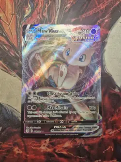 Pokemon TCG: Mew VMAX 114/264 Fusion Strike Ultra Rare Holofoil - Near Mint NM - Image 1