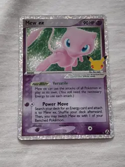 Mew EX 88/92 25th Celebrations Classic Collection Holo Pokemon TCG - Image 1