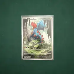 Pokemon TCG Druddigon 151/086 SV11W White Flare Holo Illustration Rare - Image 1