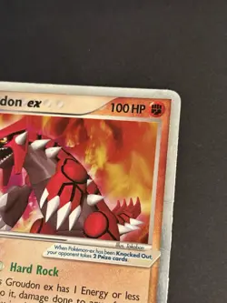 Pokemon - Groudon ex - 93/100 - EX Crystal Guardians - Ultra Rare Holo - 100 HP - Image 3