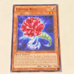 Crystal Rose - 1st Edition - Yu-gi-oh TCG - Image 1