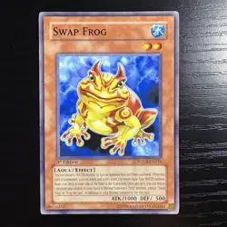 Swap Frog 1st Edition Common Yu-Gi-Oh! Stardust Overdrive SOVR-EN034 LP - Image 1