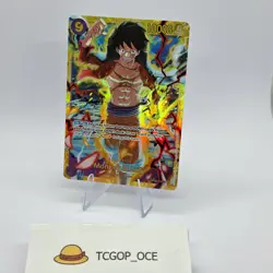 Monkey D. Luffy OP09-119 SEC English One Piece Card Game TCG Secret Rare NM - Image 1