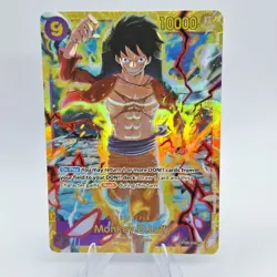 Monkey D. Luffy OP09-119 SEC English One Piece Card Game TCG Secret Rare NM - Image 2