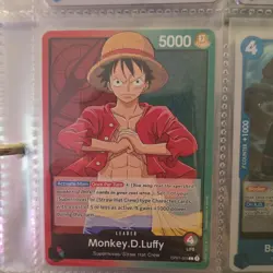 Bandai Monkey.D.Luffy OP01-003 Romance Dawn Leader Regular 5000 Power - Image 1