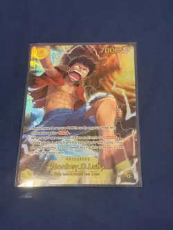 ONE PIECE ENGLISH Monkey D. Luffy OP15-119 SEC Adventure on KAMI's Island OP15 - Image 1