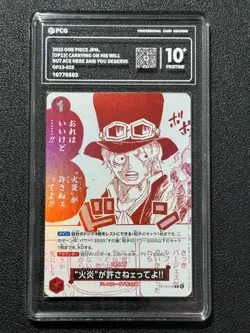 ONE PIECE PCG10+ BUT ACE HERE SAID YOU DESERVE OP13-019 R 2025 JAPANESE - Image 1