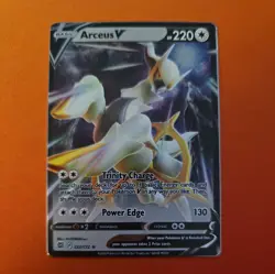 Arceus V 122/172 - Metal Card - Arceus Ultra Premium Collection Promo - NM - Image 1