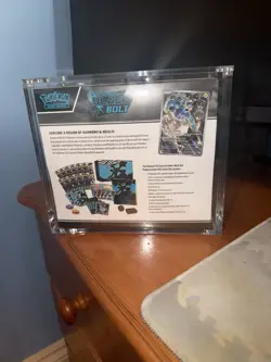 Black Bolt Pokemon Center Elite Trainer Box ETB New & Sealed With Acrylic Case - Image 2