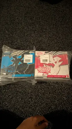 Pokemon Black Bolt & White Flare | Elite Trainer Box ETB | Set of 2 NEW - Image 1