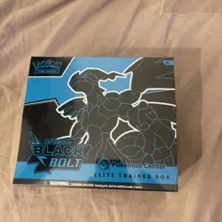 Pokemon Center Black Bolt Elite Trainer Box ETB Sealed - Image 1