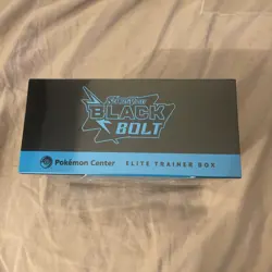 Pokemon Center Black Bolt Elite Trainer Box ETB Sealed - Image 2