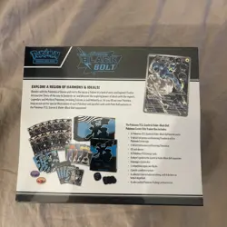 Pokemon Center Black Bolt Elite Trainer Box ETB Sealed - Image 3