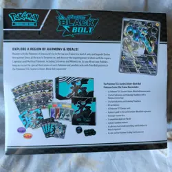 Pokemon TCG - Black Bolt Pokemon Center Elite Trainer Box (ETB) - Sealed - Image 3