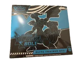 Pokemon TCG Black Bolt Elite Trainer Box ETB Sealed（damage Box) - Image 1
