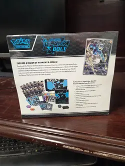 Pokemon Center Black Bolt Elite Trainer Box ETB Exclusive Scarlet Violet SEALED - Image 3