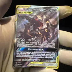 Pokemon TCG Umbreon & Darkrai GX SM241 Sun & Moon Promo Card NM Condition - Image 1
