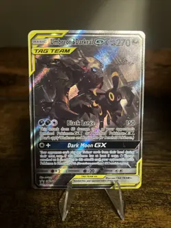Umbreon & Darkrai GX SM241 Sun & Moon Promo Pokemon TCG MP - Image 1