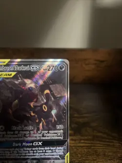 Umbreon & Darkrai GX SM241 Sun & Moon Promo Pokemon TCG MP - Image 3