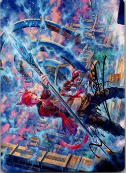 G'raha Tia, Scion Reborn Art Card () (Gold-Stamped Signature) 19 NM - Image 1