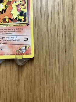 Pokemon Card Blaine's Growlithe N/M Gym Challenge Common 062/132 - Image 5