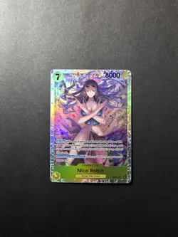 One Piece Card Game Nico Robin EB03-055 SR English NM Condition - Image 1