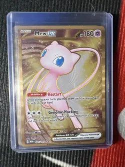 BUNDLE of 4 Mew Ex 151 UPC Gold Metal Card NM - Image 2