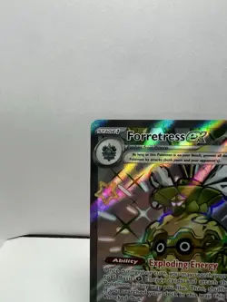 Forretress ex 212/091 SV: Paldean Fates Holo Pokemon Card NM - Image 2