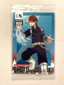 Shoto Todoroki - 1_05 - My Hero Academia Plastic Wafer Card Japanese - Image 1