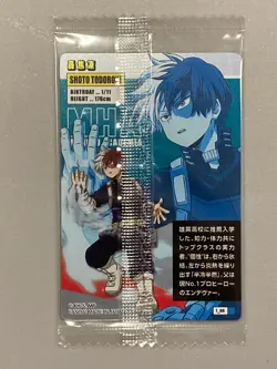Shoto Todoroki - 1_05 - My Hero Academia Plastic Wafer Card Japanese - Image 2