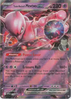 Team Rocket's Mewtwo ex - Promo SV: Scarlet & Violet Promo Cards 216 NM Holo - Image 1
