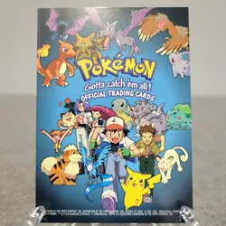 Pokemon Non-Holo 1999 NINTENDO TOPPS TV Animation Edition Character List Card - Image 1
